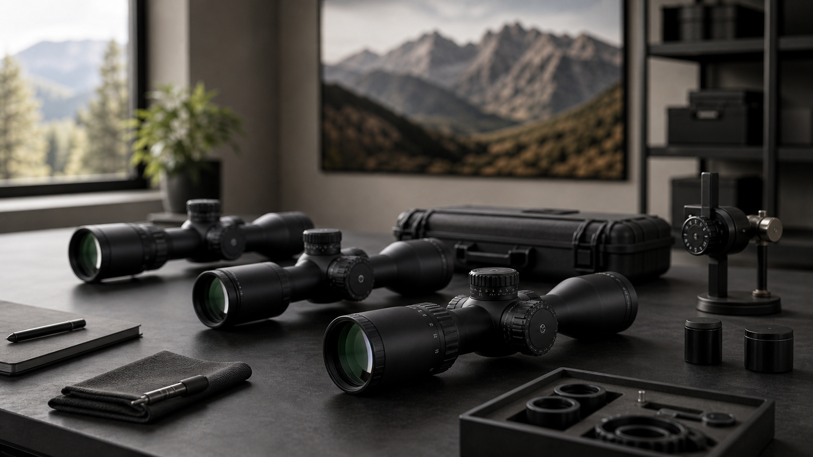 Modern riflescope optics guide by ZYRON