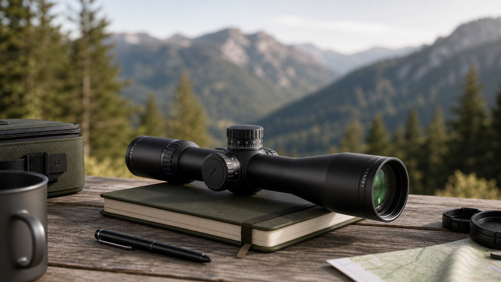 History of riflescope optics