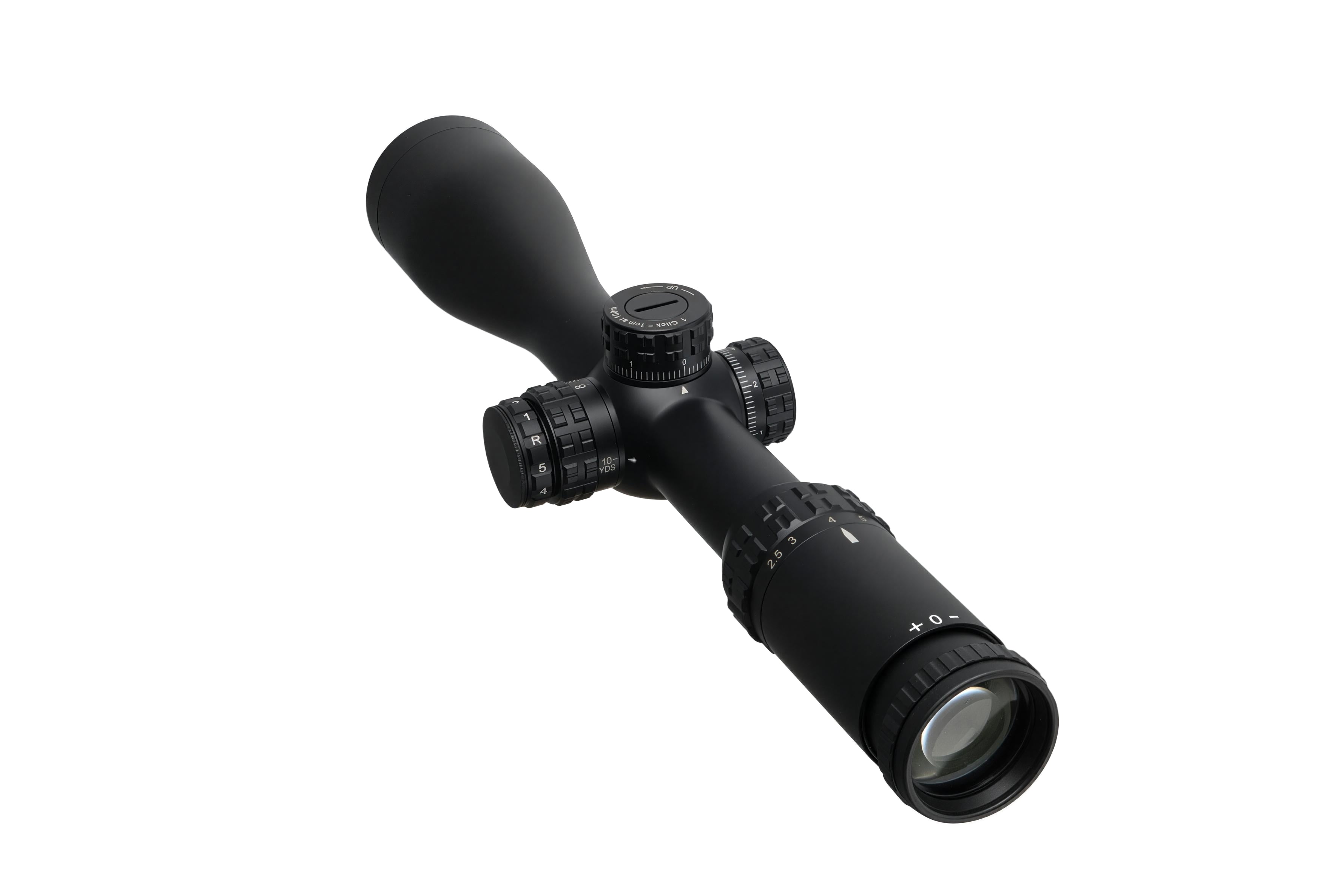 ZYRON 4-16x44 (or 50), 30mm, exposed elevation turret