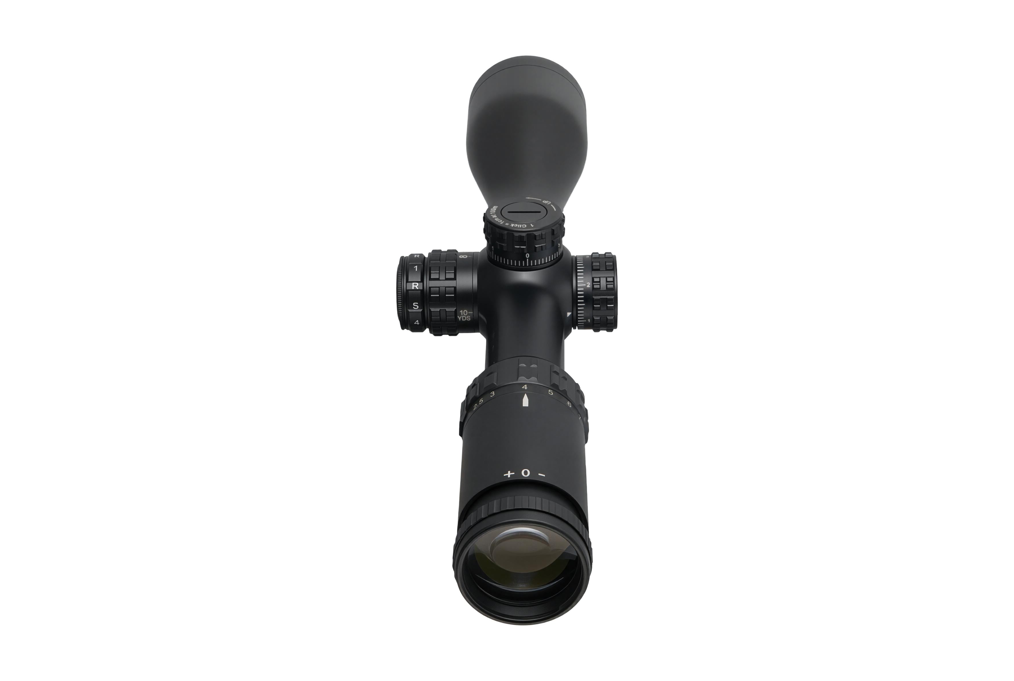 ZYRON 3-12x44, 30mm, SFP, capped turrets